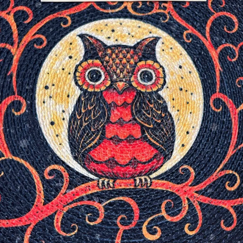 Johanna Parker Halloween Placemats Set of 4 Round 15